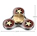 TOOBOM Metal Fidget Spinner Long 3 Minutes, Quality Bearing Quiet Fidget Toy Stress Reducer Hand Spinner Tri Spinner for Kids Children Adult