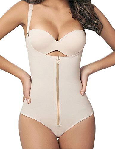 ASHLONE-Womens-Bodysuit-Shapewear-Body-Briefer-Body-Shaper-Tummy-Control