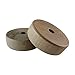 2-inch Diameter Slab Wooden Wheels for Crafts, 3/8-inch Hole, 7/16-inch Thick, Pack of 24 Mini Wood Wheels for Model, by Woodpeckers