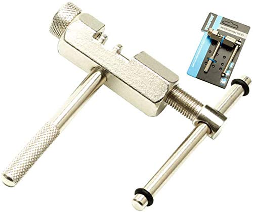 VOANZO Bike Chain Tool, Bicycle Chain Breaker Spliter Link Remover Chain Repairing Tool Bicycle Chain Rivet Tool (Silver)
