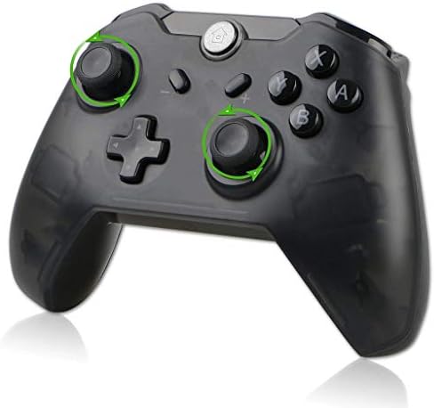 OPmeA Bluetooth Handle Six-axis Vibration Somatosensory Game Controller Gamepad Ergonomic Design Gamepad Controller (Size : 1)