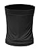 DRESSIS Womens Basic Sleeveless Pleated Tube Top Black M