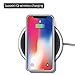 iPhone X Magnetic Adsorption Case,Clear Tempered Glass Hard Back Cover With Built-In Magnets Metal Bumper Frame Support Wireless Charge,360° Full Protection Ultra Slim Shockproof Case [Clear white]