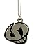 Team Skull Pendant Necklace (Silver)