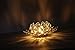 Lotus Flower Glass Crystal Silver Tealight Candle Holders Table Wedding Centerpieces