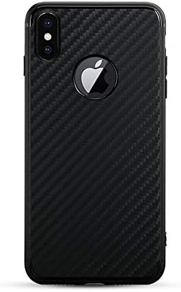 MajorCases Flexible Carbon iPhone 8 Plus Case, iPhone 7 Plus Case Carbon Fiber Case Silicon Protection & TPU Apple Cover for iPhone 8/7 (Black)