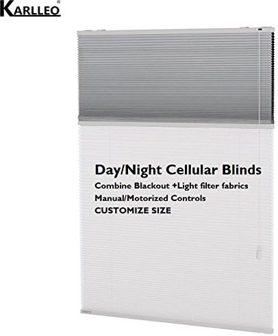 Amazon Com Blackout Daynight Dual Cellular Honeycomb Blinds