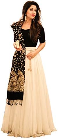 F4style New Latest Black Awesome Lahenga Choli 2018 (ER10667)