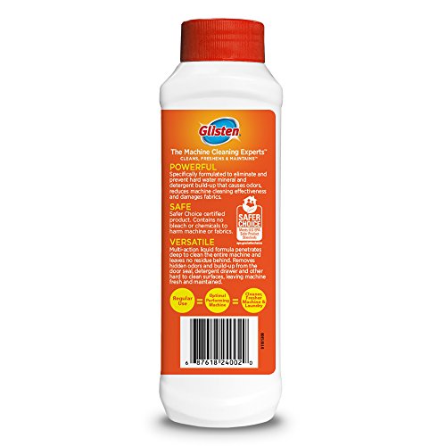 Glisten Washer Magic Washing Machine Cleaner and Deodorizer, 4 Bottles