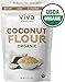 Organic Coconut Flour for Gluten Free Baking, Paleo & Vegan Certified, Unbleached & Unrefined Baking Flour Substitute, 4 lbs (1.81 kg) primary