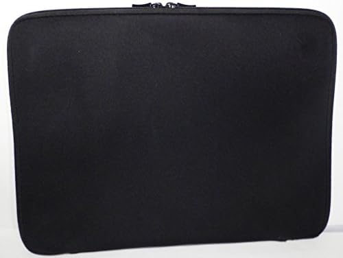 Simple Sleeve by Good Gear for Life, Practical, 3-Sided Neoprene Laptop Sleeve - Black, 15-inch, Fits Both PC laptops, Tablets, and MacBooks