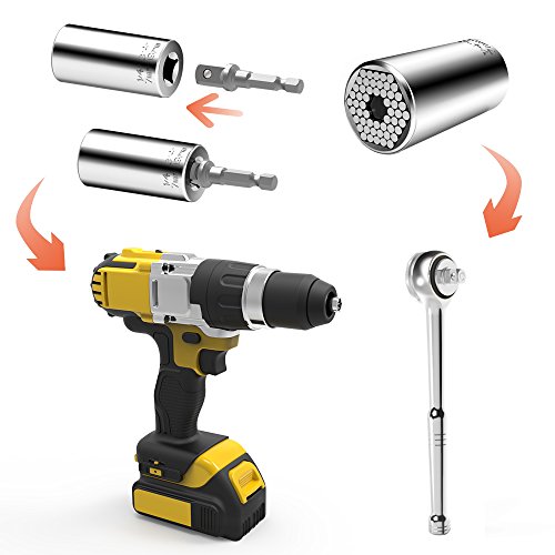 image for SCENG Universal Socket, Multi-function Standard 1/4'' - 3/4'', Metric 