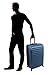 Lucas Treadlight Checked Luggage Collection - 28 Inch Scratch Resistant (ABS + PC) Hard Case Bag - Ultra Lightweight Expandable Large Suitcase With Rolling 4-Spinner Wheels (28in, Steel Blue)