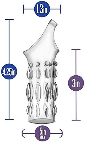 Performance Girth Enhancer Studded Sleeve Sheath Extension Ring Cage