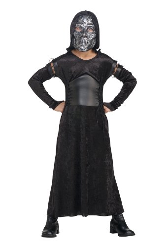 Harry Potter And The Deathly Hallows, Child's Death Eater Bellatrix Costume And Mask