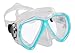 Diving Gear - Snorkel Mask & Fins Set - Includes Double Lens Snorkel Mask; Snorkel w/Dry Top, Lower Purge Valve & Flexible Mouthpiece; & Adjustable Speed Fins