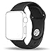iMOMO [3 Pieces] Watch Band 38mm, Soft Silicone Sport iWatch Band [2 Lengths] Large/Small Wrist Strap Replacement for apple watch Models 38mm - Black