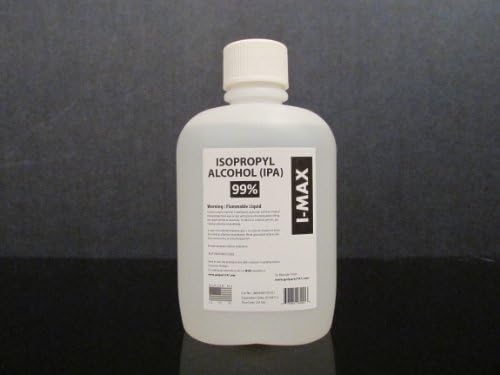 Isopropyl Alcohol 99.5% - 8 Liters (One Liter, 33.8 oz, greater than one US Quart) 8X1 Liter Case