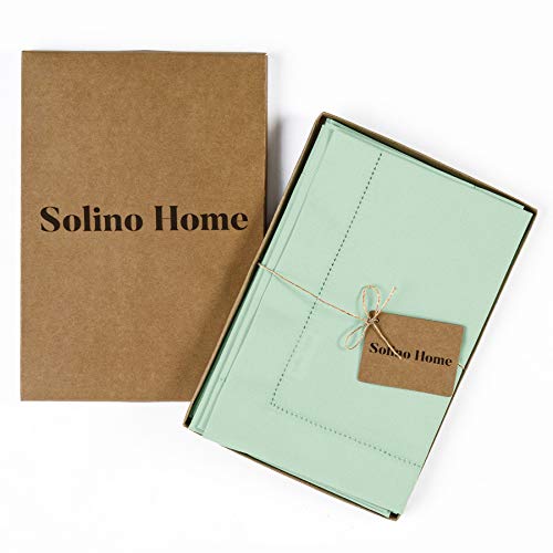 2 Solino+Home+Hemstitch+Cotton+Napkins