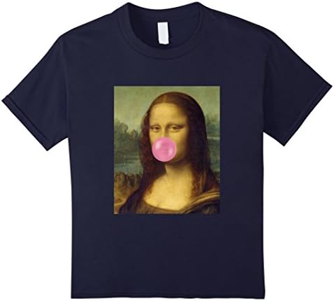 Kids Mona Lisa Chewing Bubble Gum 6 Navy