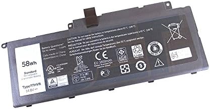 PWRGLXY 14.8V 58Wh Replacement Battery for DELL Inspiron 15-7537 14-7437 17-7737 17HR-1728T Laptop Battery F7HVR