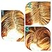 Masquerade Medium Blonde Hair Building Fiber Hair Powder to give Men and Women a Full Thicker Looking Head of Hair .25g/.88oz bottle for Thinning hair. Natural Hair Loss Concealer in 9 Colors