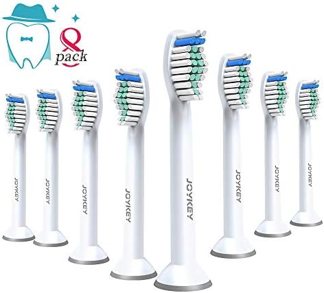 Sonicare Toothbrush Heads compatible with Philips Replacement Toothbrush Heads Sonicare ProResults HX9024, fits 2 Series Plaque Control, 3 Series Gum Health, DiamondClean, FlexCare, HealthyWhite, Easy
