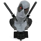 DIAMOND SELECT TOYS San Diego Comic-Con 2019 Marvel Legends in 3-Dimensions X-Force Deadpool 1: 2 Scale Bust, Multicolor