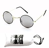 Kd244-vp 'Kids Child 1~12yr Old' Tiny Round Lennon Sunglasses
