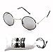 Kd244-vp 'Kids Child 1~12yr Old' Tiny Round Lennon Sunglasses