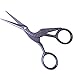 Plated Gold Crane Scissors Sewing Classic Stork Scissors Embroidery Crafe Small Scissors for Needle Work (bronzy)