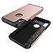 LUVVITT Ultra Armor Cover with Dual Layer Heavy Duty Protection and Air Bounce Technology Designed for iPhone X and XS with 5.8 inch Screen 2017-2018 - Rose Gold