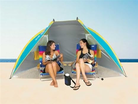 Portable Sun Shelter Beach Tent Cabana Spf 50 W Carry Bag Colors Vary By Nantucket