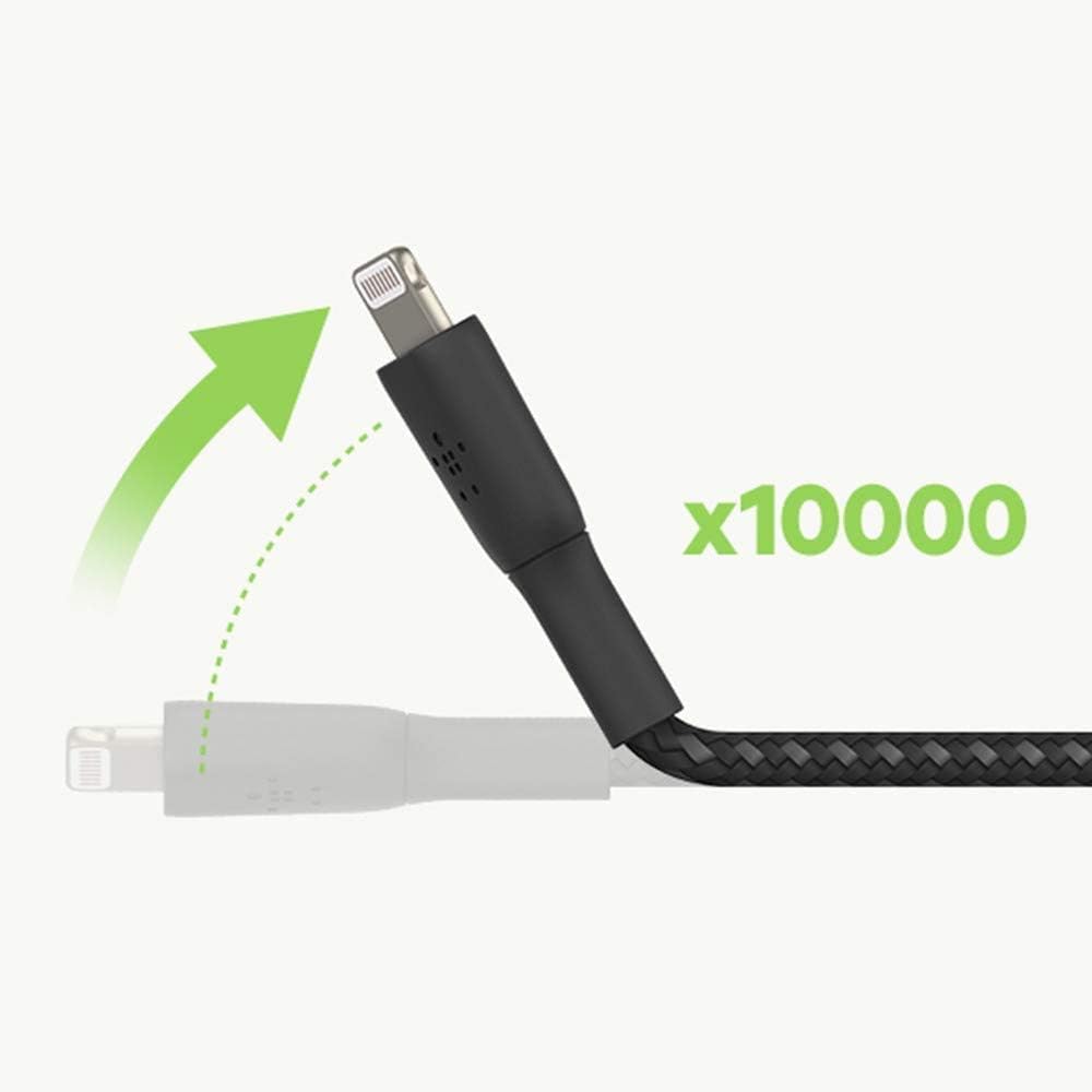 Belkin braided Lightning cable (Boost Charge Lightning/USB cable for iPhone iPad - Image 4