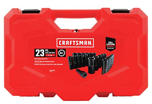 CRAFTSMAN 1/2-Inch Deep Impact Socket Set - Image 2