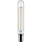 Satco 21861-4T6.5/LED/CL/930/120V/DC/1CD Tubular (S21861) Double Contact Bayonet Base Exit Light Bulb