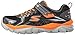 Skechers Kids Boys' Electronz-Blazar Sneaker,Black/Charcoal/Orange,13.5 M US Little Kid