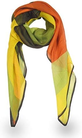 Vineberi Fashion Satin Chiffon Scarf for Women