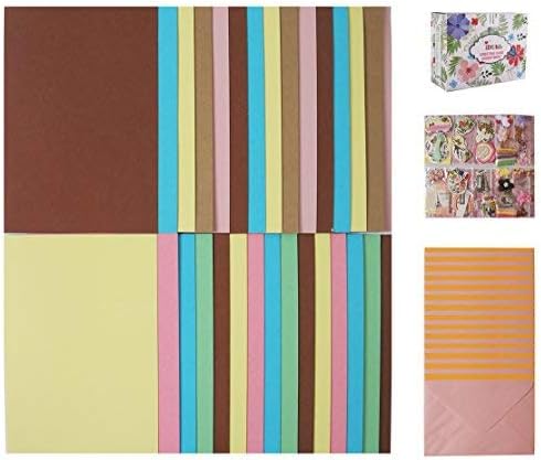 IDULL Card Making Kits with 30 Cards, 30 Envelopes and Embellishments