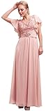 Meier Women's Embroidery Empire Waist Mother of Bride Evening Dress-M