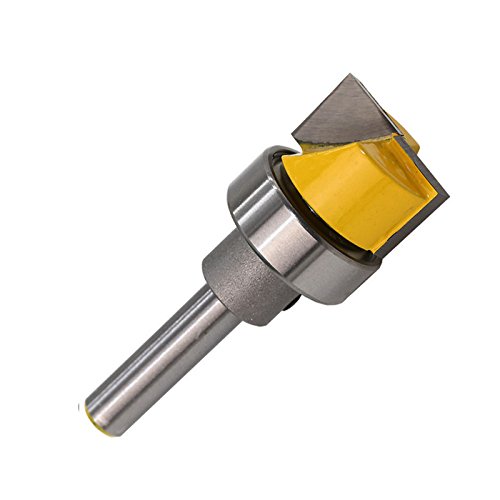 1/4 Inch Shank Mortise Template Router Bit Woodworking Milling Cutter Tenon Cutter for Woodworking Tools