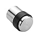 TPOHH Brushed Stainless Steel Cylindrical Floor Mount Door Stop, 1-3/4