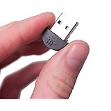 Kinobo - USB 2.0 Mini Microphone "Makio" Mic for Laptop/Desktop PCs - Skype / VOIP / Voice Recognition Software
