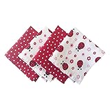 Funkins Reusable Cloth Napkins for Kids | Lunch Boxes | Machine Washable for Easy Care | Name Tag | Set of 4, 12