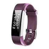 Letsfit Fitness Tracker HR, Activity Tracker Watch with Heart Rate Monitor, IP67 Standard Smart Bracelet with Calorie Counter Pedometer Watch for Android and iOS