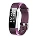 Letsfit Fitness Tracker HR, Activity Tracker Watch with Heart Rate Monitor, Pedometer, Sleep Monitor, 14 Sports Modes, Step Counter, Calorie Counter, IP67 Waterproof Fitness Watch for Kids Women Men