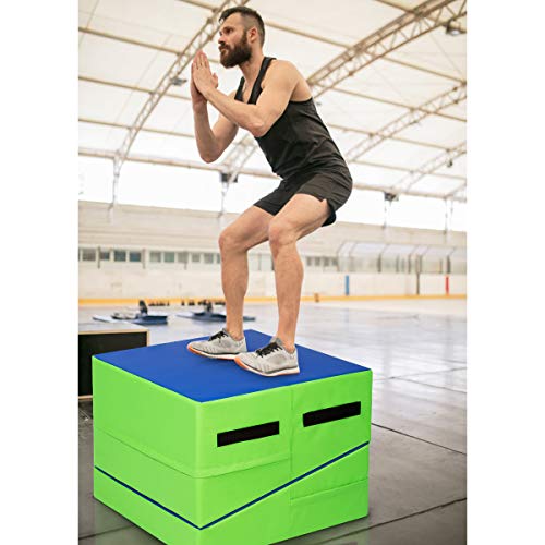 image for Giantex Incline Gymnastics Mat Wedge Folding and Non-Folding Gymnastic