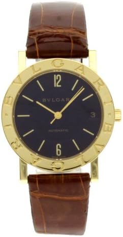 Amazon Bvlgari ブルガリ 33gl ブルガリブルガリ 腕時計 K18イエローゴールド 革 メンズ 中古 メンズ腕時計 腕時計 通販