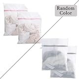 ILLUVA Mesh Laundry Bags with Zips 2 Pcs 30x40cm Durable Net Washing Bags view 2