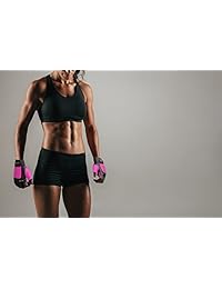 Guantes de levantamiento de peso por Rip Toned   Construido en muñequeras   piel auténtica   seguridad y apoyo para hombres y mujeres   Xfit, levantamiento de pesas, entrenamiento de fuerza, Moto, ciclismo   Bono eBook